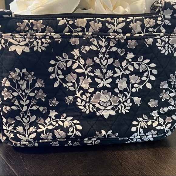 Vera Bradley Handbags - Vera Bradley Floral Black and White Women's Bag